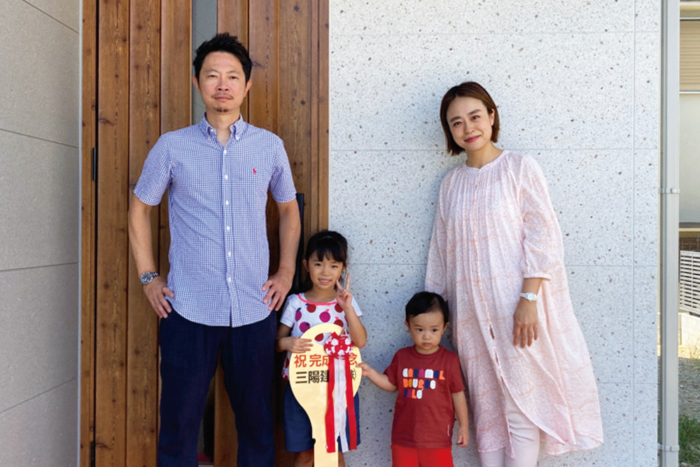 将来子供達が大きくなり、家を持つ事になれば、三陽建設さんをすすめます。 写真