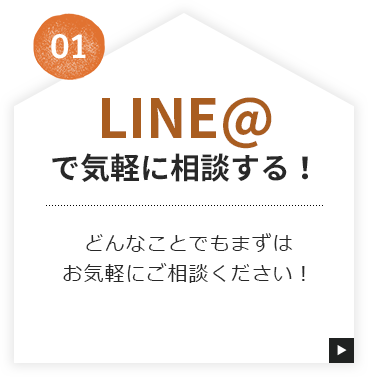 01 LINE@で気軽に相談する！